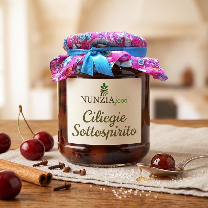 Ciliegie sottospirito Nunzia Food