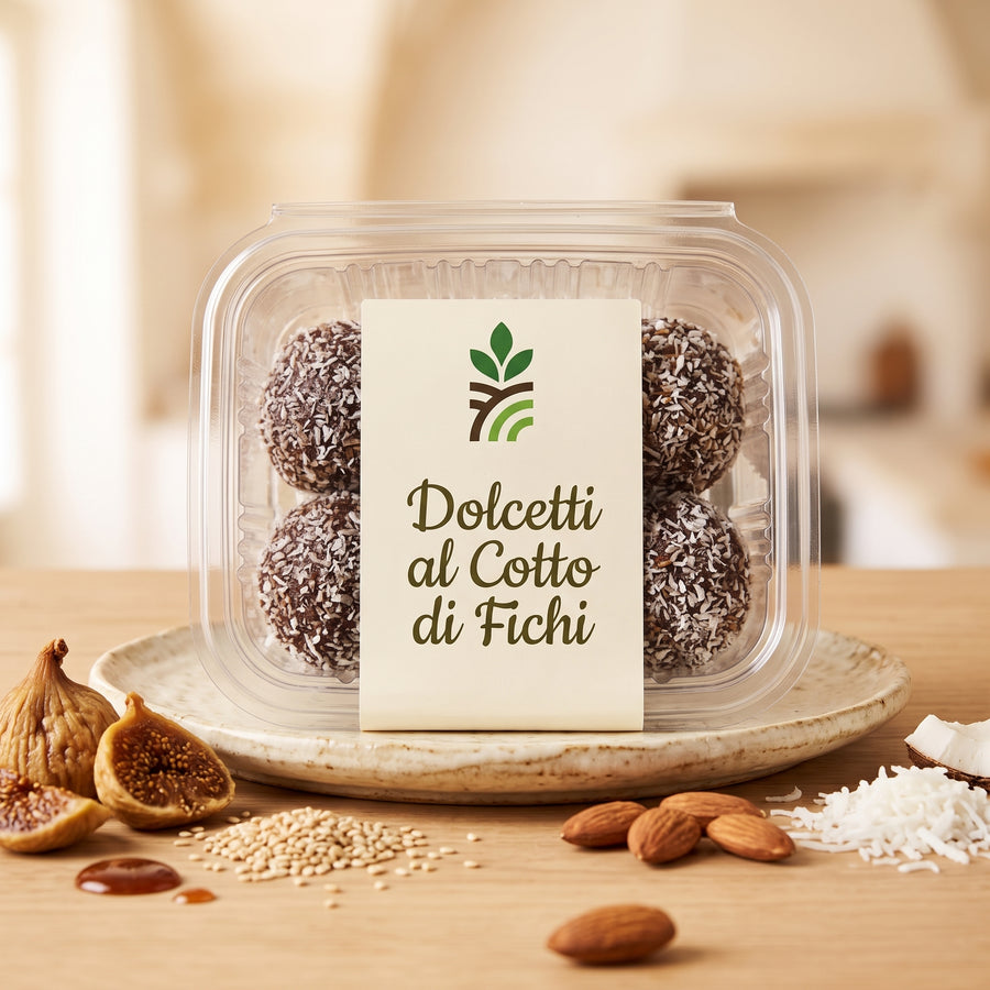 Dolcetti al cotto di fichi con cocco Nunzia Food