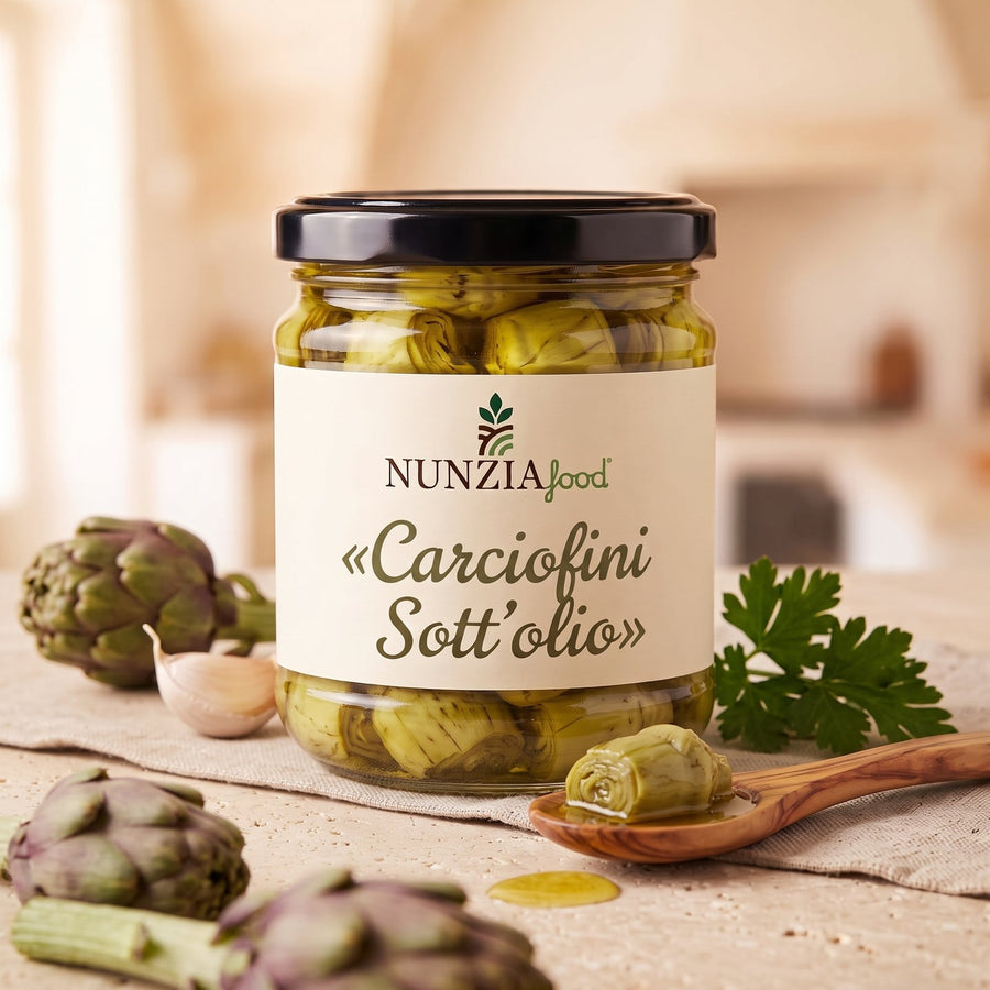 Carciofini sott'olio extravergine Nunzia Food