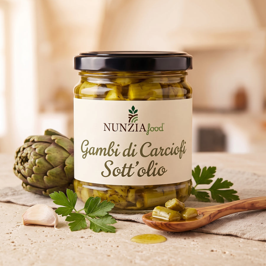 Nunzia Food - gambi di carciofo sottolio
