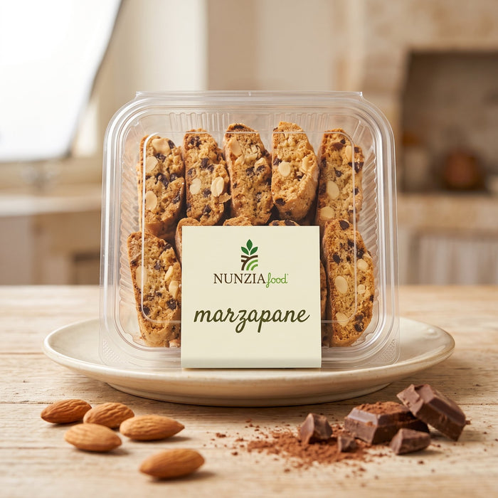 Marzapane biscotti alle mandorle e cioccolato Nunzia Food