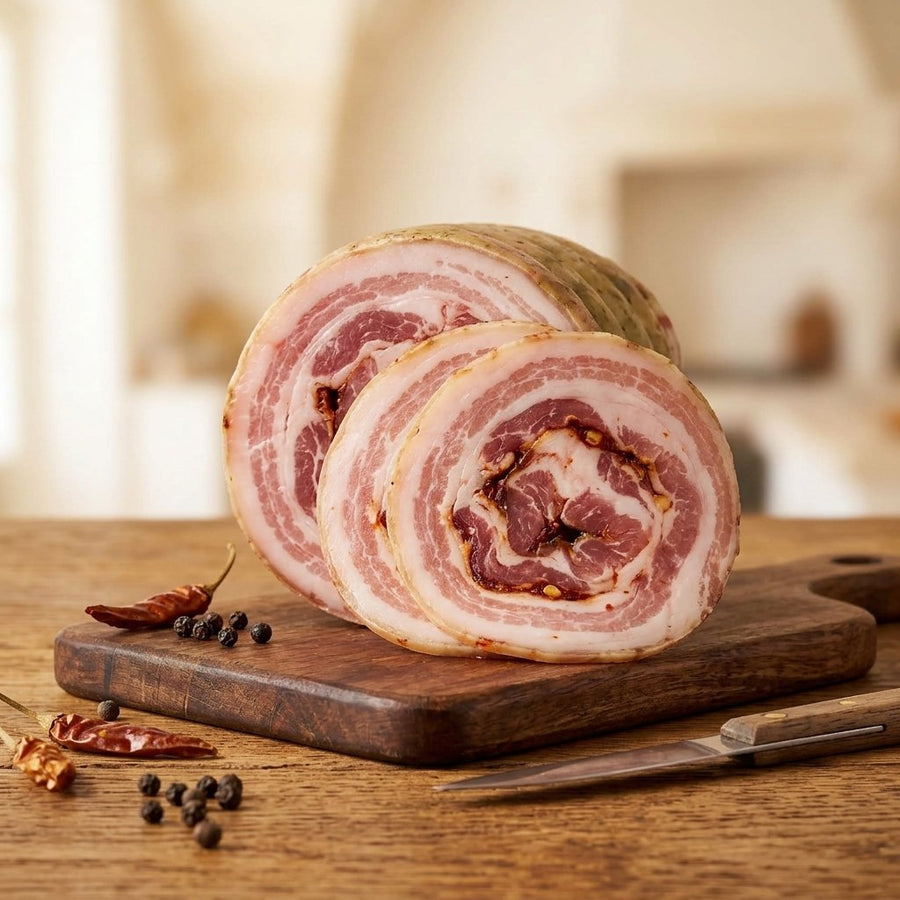 Pancetta arrotolata piccante Nunzia Food