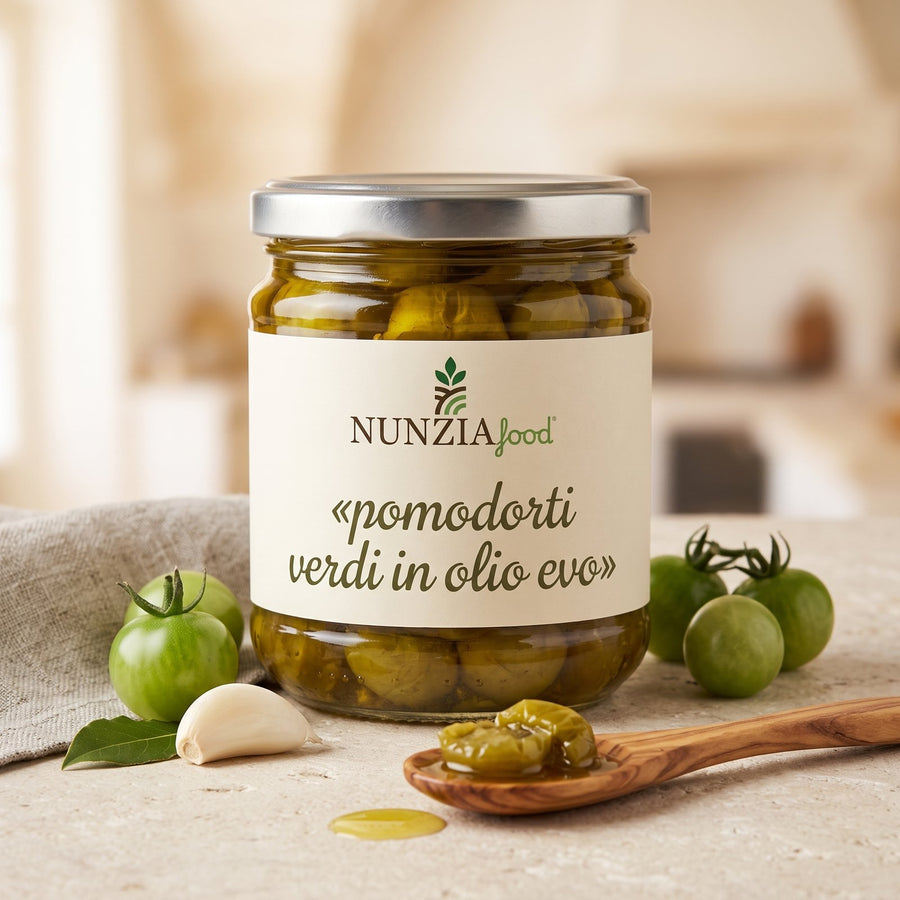 Pomodori verdi sott'olio extravergine Nunzia Food