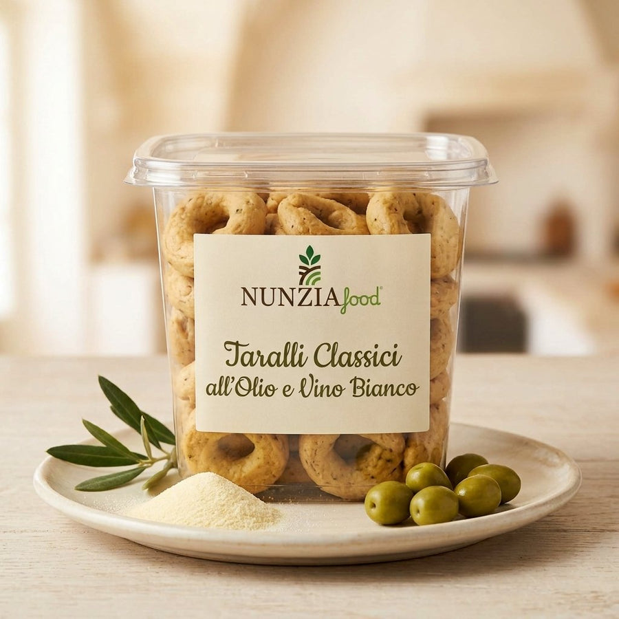 Taralli classici all'olio e vino bianco Nunzia Food