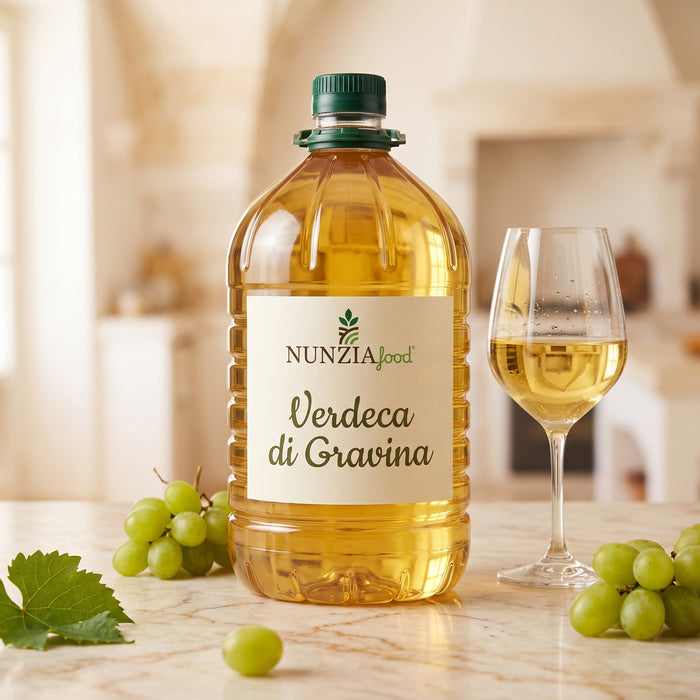 Vino bianco Verdeca di Gravina 5 litri Nunzia Food